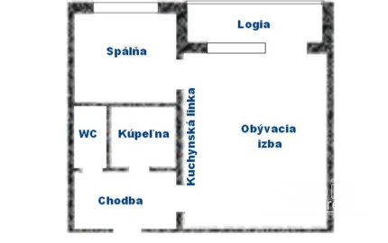 Predaj 2 izbový byt po rekonštrukcii - Trnavská cesta