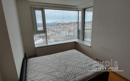 PRENÁJOM 2 izb byt s loggiou Panorama city, Bratislava I., Staré Mesto,  Expis real