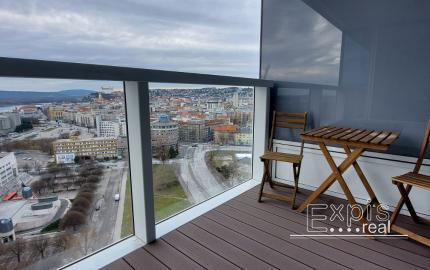 PRENÁJOM 2 izb byt s loggiou Panorama city, Bratislava I., Staré Mesto,  Expis real