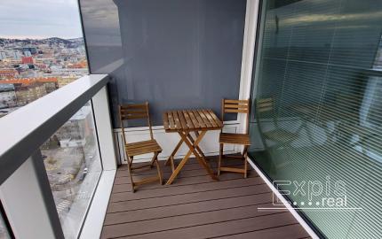 PRENÁJOM 2 izb byt s loggiou Panorama city, Bratislava I., Staré Mesto,  Expis real