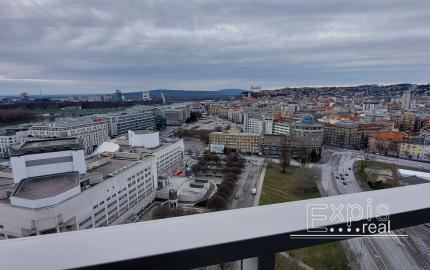 PRENÁJOM 2 izb byt s loggiou Panorama city, Bratislava I., Staré Mesto,  Expis real