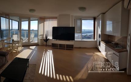 PRENÁJOM 3 izb byt s loggiou Panorama city, Bratislava II., Nivy,  EXPIS REAL