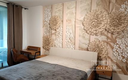 NA PRENÁJOM - Štýlový 2-izbový byt v SKY PARK  - zariadený,  s možnosťou prenájmu parkovania aj pivnice