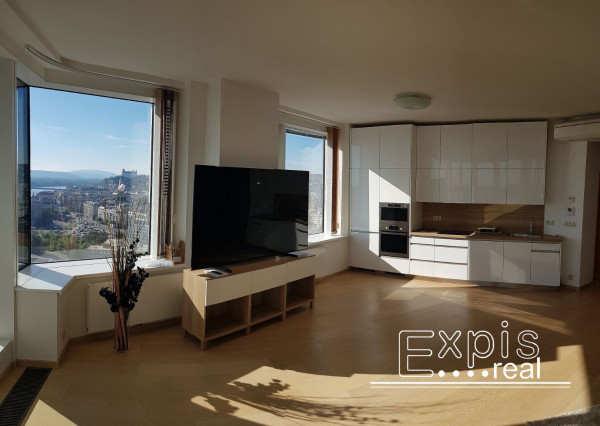 PRENÁJOM 3 izb byt s loggiou Panorama city, Bratislava II., Nivy, Expis real