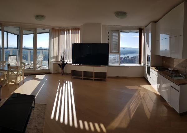 PRENÁJOM 3 izb byt s loggiou Panorama city, Bratislava II., Nivy,  EXPIS REAL