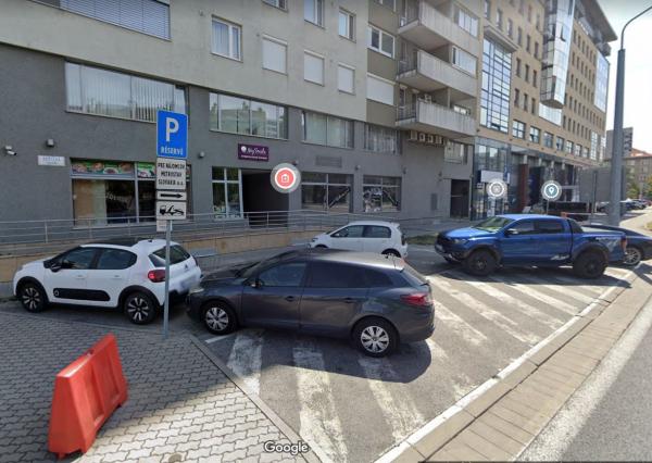 Predaj parkovacie státie križovatka Miletičova - Košická