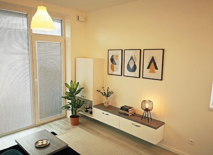 1-izbový byt s balkónom a parkovacím miestom  v Miloslavove