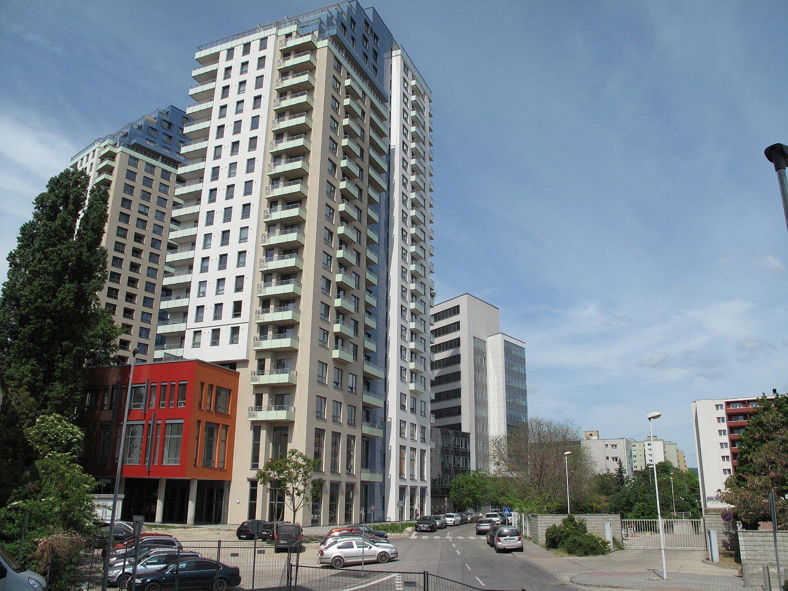 PRENÁJOM 2 izb byt s loggiou, City Park Ružinov, Jarabinková ulica, Bratislava Nivy,  Expis real