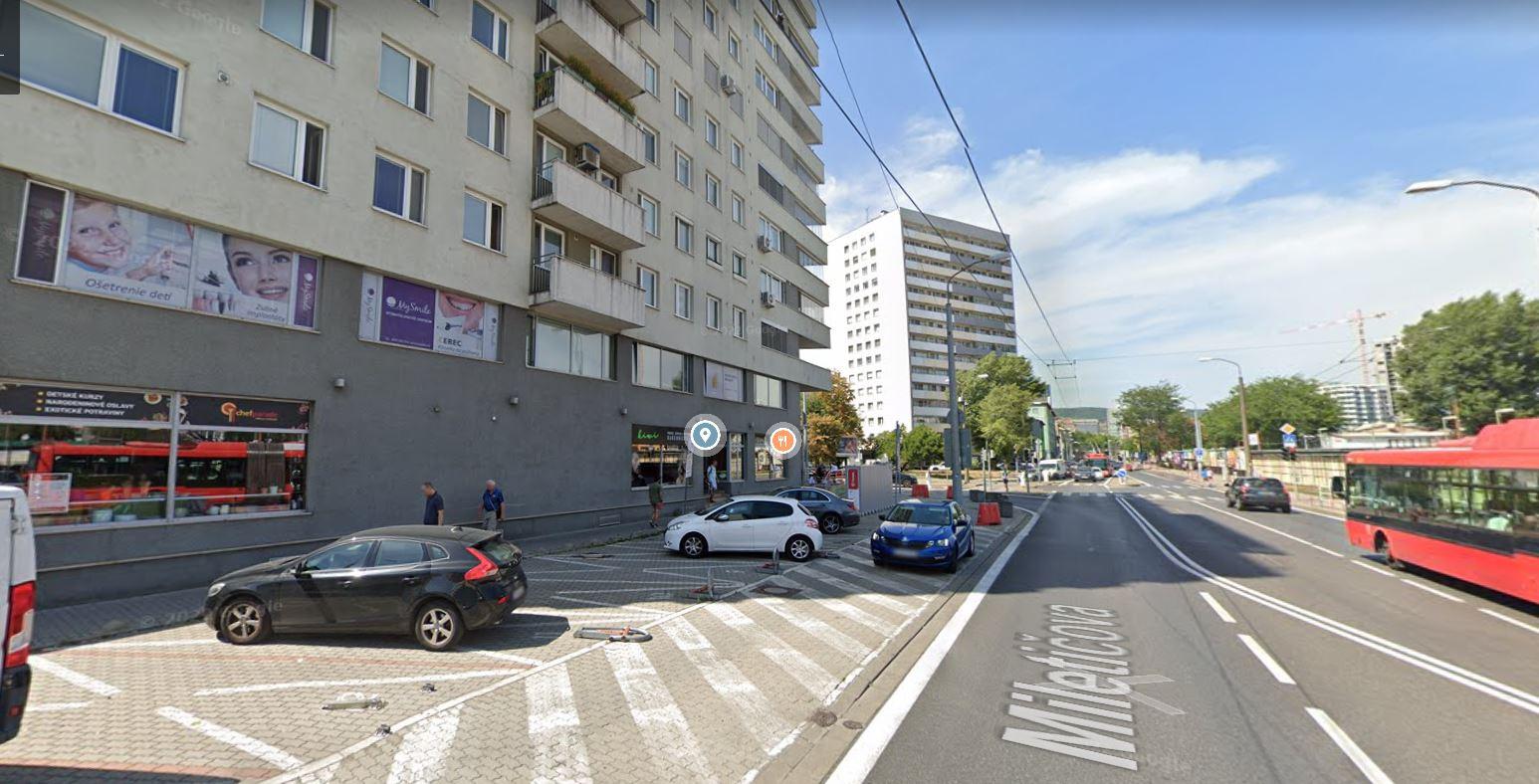 Predaj parkovacie státie križovatka Miletičova - Košická