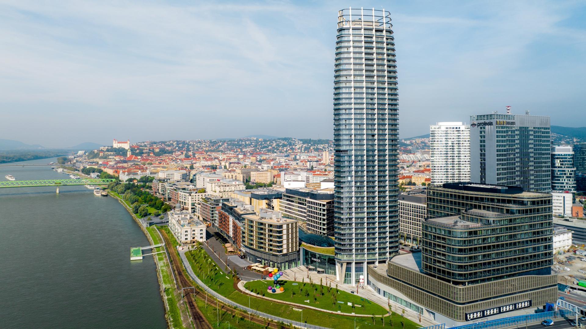 PRENÁJOM 2 izb byt Eurovea Tower Downtown Pribinova Expisreal