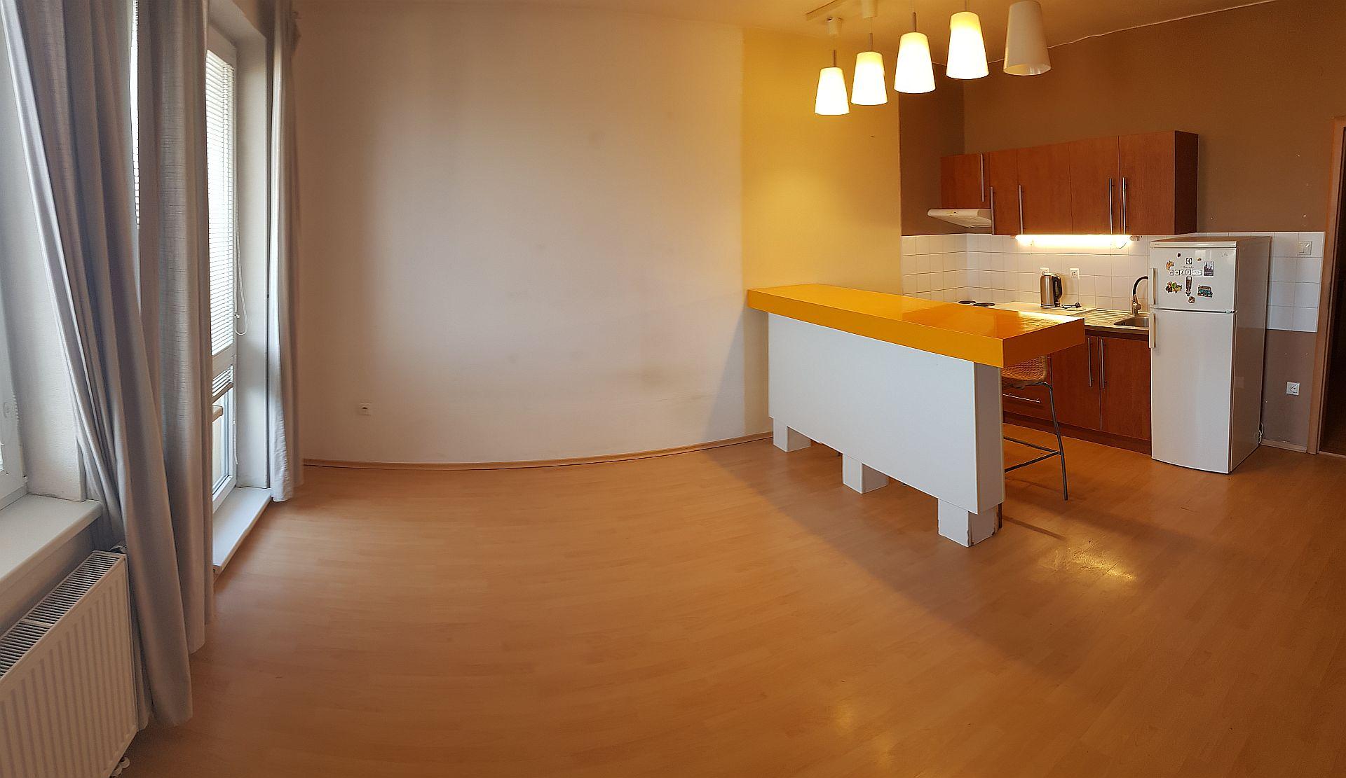 PRENÁJOM 1 izb. byt s balkónom, Vyšehradská ul., NOVOSTAVBA, Bratislava Petržalka